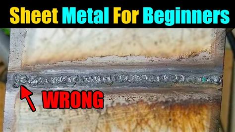 arc welding 20 gauge sheet metal|how to weld 20 gauge sheet metal.